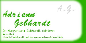 adrienn gebhardt business card